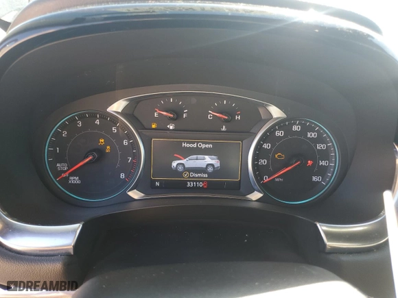 2023 Chevrolet Traverse LT Leather with VIN 1GNEVHKWXPJ282778, listed as a Copart auction lot 48578355 with 33,110 mi miles and Salvage Title. Bid and sale history available at carsss.com. Image 9.