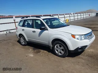 2012 Subaru Forester 2.5X with VIN JF2SHABC1CH454957, listed as a IAAI auction lot 42055199 with 197,919 mi miles. Bid and sale history available at carsss.com. Image 1.