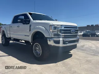 2021 Ford Super Duty F-250 SRW XL with VIN 1FT8W2BT7MEC06087, listed as a Copart auction lot 54588725 with 232,449 mi miles and Clean Title. Bid and sale history available at carsss.com. Image 1.
