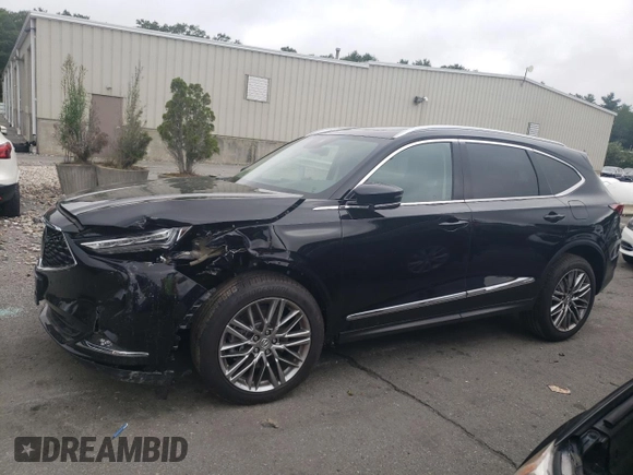 2024 Acura MDX Advance with VIN 5J8YE1H89RL022239, listed as a Copart auction lot 65220594 with Not provided miles and Non repairable. Bid and sale history available at DreamBid. Image 1.