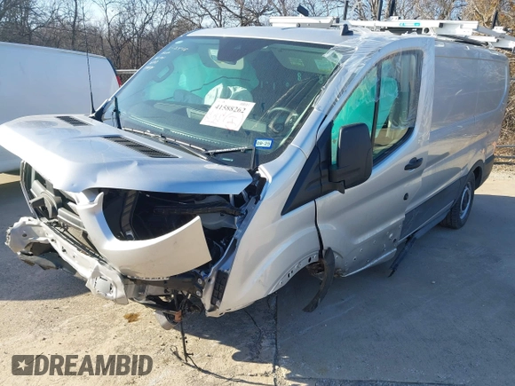 2023 Ford Transit Cargo with VIN 1FTYE1Y85PKB94625, listed as a IAAI auction lot 41588262 with 10,257 mi miles. Bid and sale history available at carsss.com. Image 18.