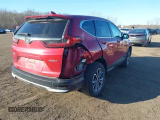 2021 Honda CR-V EX-L with VIN 2HKRW2H89MH615585, listed as a IAAI auction lot 41742944 with 47,669 mi miles. Bid and sale history available at carsss.com. Image 6.
