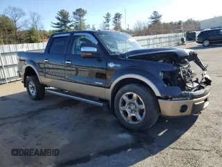 2013 Ford F-150 XL with VIN 1FTFW1ET3DKD85971, listed as a Copart auction lot 50780395 with 217,886 mi miles and Salvage Title. Bid and sale history available at carsss.com. Image 4.