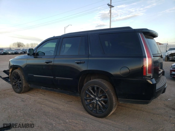 2019 Cadillac Escalade Platinum with VIN 1GYS4DKJ7KR386452, listed as a Copart auction lot 83686144 with 125,437 mi miles and Salvage Title. Bid and sale history available at carsss.com. Image 2.