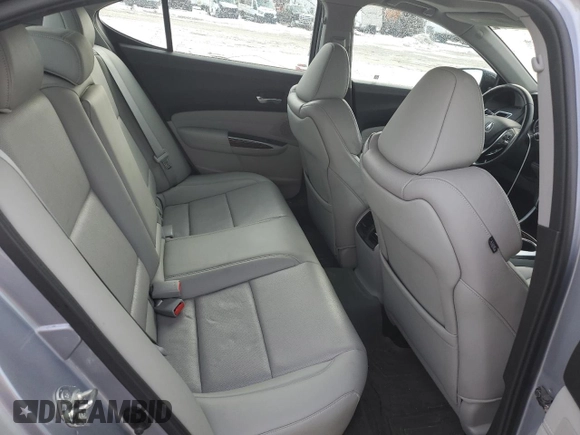 2015 Acura TLX Advance z VIN 19UUB3F77FA005007, wystawiony jako Copart lot #87959515 z przebiegiem 112 210 mil mil oraz Szkoda całkowita • Salvage title. Historia ofert i sprzedaży dostępna na DreamBid. Obrazek 10.