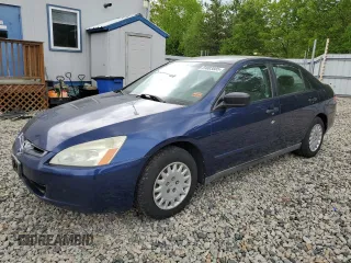 2005 Honda Accord DX z VIN 1HGCM56105A154208, wystawiony jako Copart lot #59003885 z przebiegiem 177 412 mil mil oraz Czysty tytuł • Clean title. Historia ofert i sprzedaży dostępna na DreamBid. Obrazek 1.
