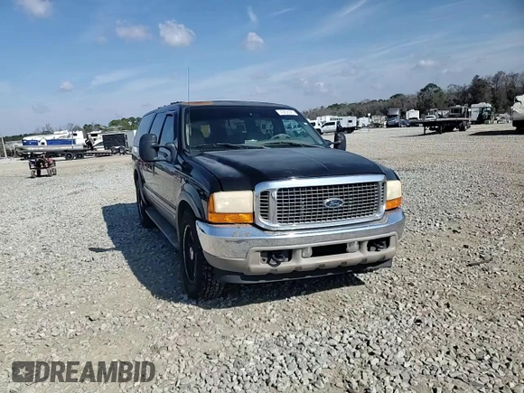 2001 Ford Excursion Limited z VIN 1FMNU42S71EA71342, wystawiony jako Copart lot #43636565 z przebiegiem 181 107 mil mil oraz Szkoda całkowita • Salvage title. Historia ofert i sprzedaży dostępna na DreamBid. Obrazek 11.