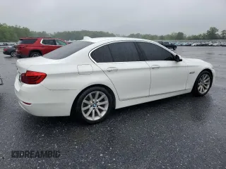 2014 BMW 5 Series 535d xDrive with VIN WBAFV3C52ED684275, listed as a Copart auction lot 58076785 with 90,395 mi miles and Salvage title. Bid and sale history available at DreamBid. Image 3.
