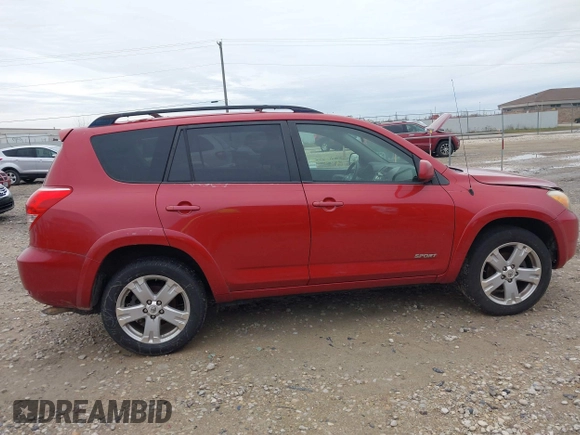 2007 Toyota RAV4 Sport with VIN JTMBK32V776012182, listed as a IAAI auction lot 40842933 with 144,043 mi miles. Bid and sale history available at carsss.com. Image 14.
