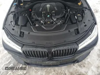2018 BMW 7 Series 750i xDrive with VIN WBA7F2C54JB238260, listed as a Copart auction lot 89202965 with 51,634 mi miles and Salvage Title. Bid and sale history available at carsss.com. Image 11.