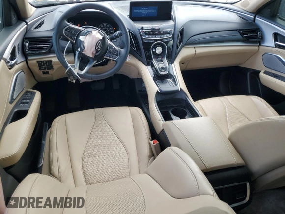 2023 Acura RDX Technology with VIN 5J8TC1H58PL003832, listed as a Copart auction lot 77990164 with 27,556 mi miles and Salvage title. Bid and sale history available at DreamBid. Image 8.
