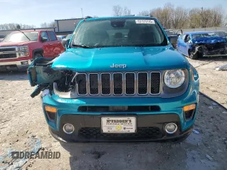 2021 Jeep Renegade Limited with VIN ZACNJDD13MPM24699, listed as a Copart auction lot 53725725 with 91,757 mi miles and Non repairable. Bid and sale history available at DreamBid. Image 5.