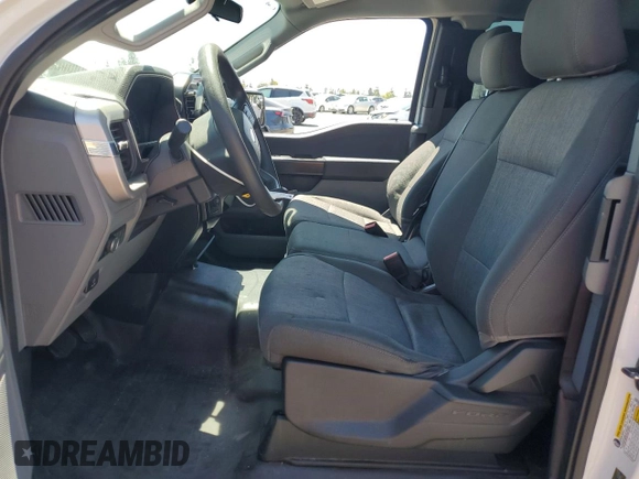 2023 Ford F-150 XL with VIN 1FTEX1CP5PKG20325, listed as a Copart auction lot 58496325 with 31,182 mi miles and Salvage title. Bid and sale history available at DreamBid. Image 7.