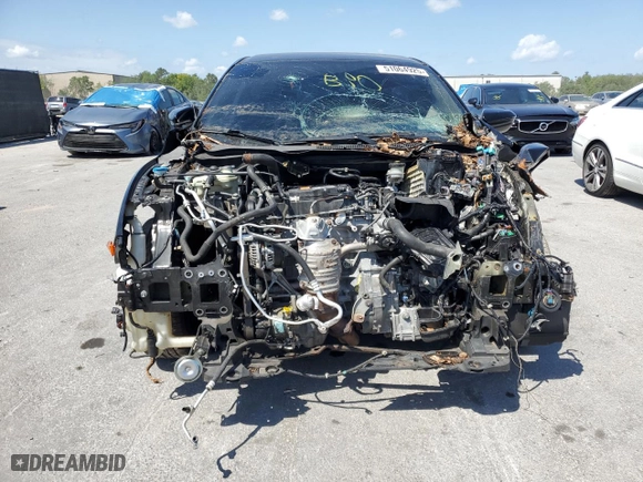 2018 Honda Civic Sedan LX with VIN 2HGFC2F57JH540041, listed as a Copart auction lot 51064925 with 91,015 mi miles and Salvage Title. Bid and sale history available at carsss.com. Image 5.