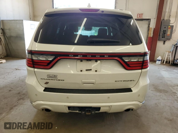 2018 Dodge Durango Citadel Anodized Platinum with VIN 1C4SDJET1JC306663, listed as a Copart auction lot 66264625 with 126,423 mi miles and Clean title. Bid and sale history available at DreamBid. Image 6.