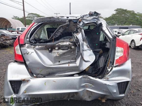 2017 Honda Fit LX with VIN 3HGGK5G53HM700502, listed as a IAAI auction lot 40777067 with 95,827 mi miles and . Bid and sale history available at DreamBid. Image 17.