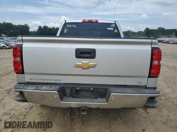 2015 Chevrolet Silverado 1500 LT with VIN 3GCUKREH9FG313504, listed as a Copart auction lot 59448974 with 172,221 mi miles and Salvage Title. Bid and sale history available at DreamBid. Image 6.
