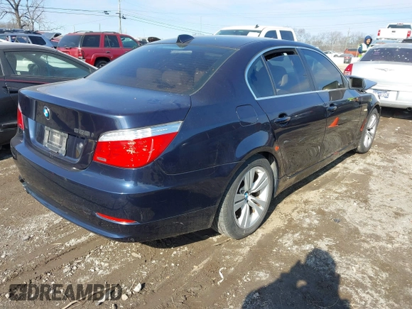 2009 BMW 5 Series 528i with VIN WBANU53559C122165, listed as a IAAI auction lot 41420321 with 148,320 mi miles and . Bid and sale history available at carsss.com. Image 4.