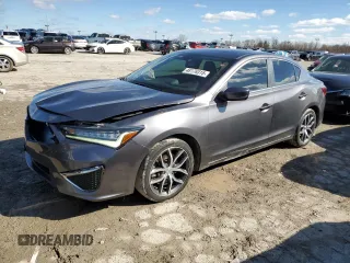 2019 Acura ILX w/Premium Pkg with VIN 19UDE2F70KA001151, listed as a Copart auction lot 48176315 with 68,024 mi miles and Salvage Title. Bid and sale history available at carsss.com. Image 1.