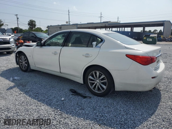 2017 Infiniti Q50 Premium z VIN JN1EV7AP0HM742479, wystawiony jako Copart lot #56358265 z przebiegiem 80 911 mil mil oraz Szkoda całkowita • Salvage title. Historia ofert i sprzedaży dostępna na DreamBid. Obrazek 2.