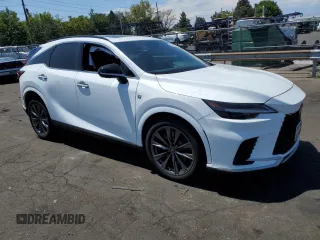 2024 Lexus RX with VIN 2T2BAMCAXRC048542, listed as a Copart auction lot 64853794 with 747 mi miles and Salvage Title. Bid and sale history available at carsss.com. Image 4.