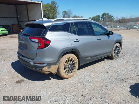 2023 GMC Terrain SLT z VIN 3GKALPEG0PL253752, wystawiony jako IAAI lot #41728046 z przebiegiem 35 829 mil mil oraz . Historia ofert i sprzedaży dostępna na DreamBid. Obrazek 4.