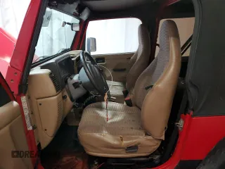 1999 Jeep Wrangler SE with VIN 1J4FY29P0XP493429, listed as a Copart auction lot 44254515 with 0 mi miles and Salvage Title. Bid and sale history available at carsss.com. Image 7.