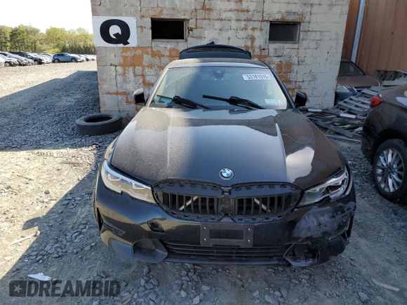 2021 BMW 3 Series 330i xDrive z VIN 3MW5R7J07M8C07710, wystawiony jako Copart lot #53181515 z przebiegiem Nie podano mil oraz Szkoda całkowita • Salvage title. Historia ofert i sprzedaży dostępna na DreamBid. Obrazek 5.