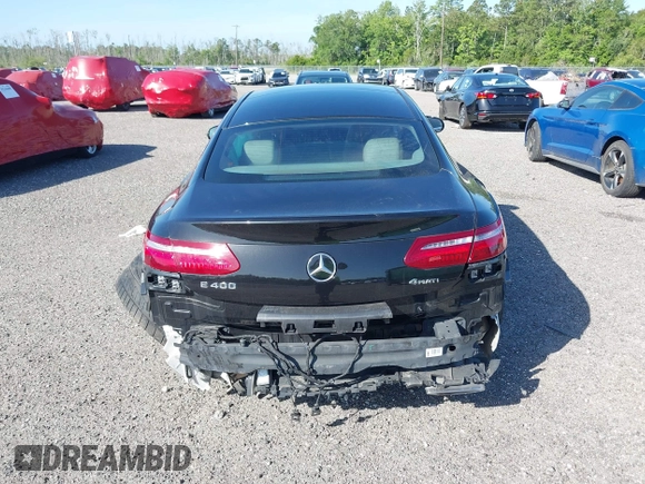 2018 Mercedes-Benz E-Class E 400 with VIN WDD1J6GB6JF020527, listed as a IAAI auction lot 37938951 with 62,697 mi miles. Bid and sale history available at carsss.com. Image 16.