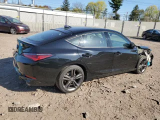2024 Acura Integra w/A-Spec Package with VIN 19UDE4H30RA009850, listed as a Copart auction lot 53495375 with 9,036 mi miles and Salvage title. Bid and sale history available at DreamBid. Image 3.