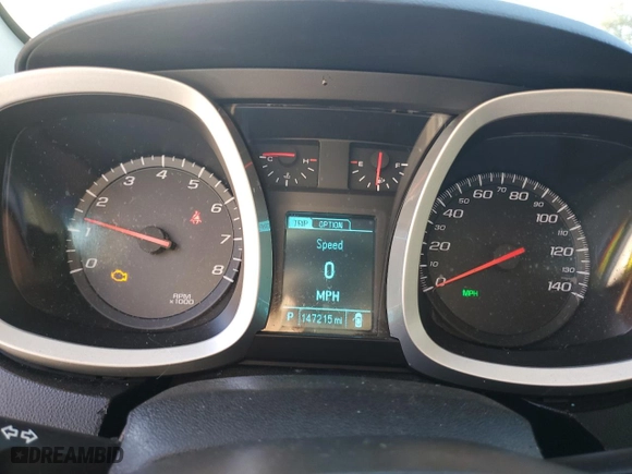 2014 Chevrolet Equinox LT with VIN 1GNALBEKXEZ120335, listed as a Copart auction lot 47911435 with 147,215 mi miles and Salvage Title. Bid and sale history available at carsss.com. Image 9.