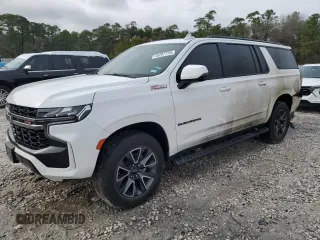 2022 Chevrolet Suburban Z71 with VIN 1GNSKDKD2NR123609, listed as a Copart auction lot 45207735 with 0 mi miles and Non Repairable. Bid and sale history available at carsss.com. Image 1.