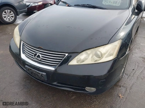 2007 Lexus ES 350 with VIN JTHBJ46G872126394, listed as a IAAI auction lot 40889557 with 123,754 mi miles. Bid and sale history available at carsss.com. Image 6.
