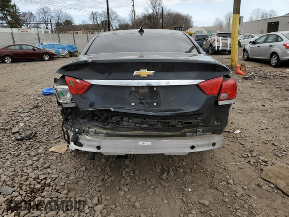 2017 Chevrolet Impala LS with VIN 1G11Z5SA3HU124788, listed as a Copart auction lot 48044485 with 65,790 mi miles and Salvage Title. Bid and sale history available at DreamBid. Image 6.