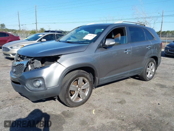 2012 Kia Sorento EX with VIN 5XYKU4A25CG203291, listed as a IAAI auction lot 41769770 with 178,348 mi miles. Bid and sale history available at carsss.com. Image 2.