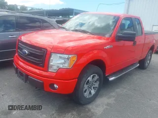 2014 Ford F-150 XL with VIN 1FTEX1EM2EFB48870, listed as a IAAI auction lot 42798560 with 78,191 mi miles and . Bid and sale history available at DreamBid. Image 2.