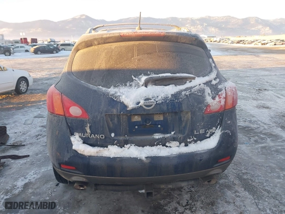 2009 Nissan Murano SL with VIN JN8AZ18W19W154448, listed as a IAAI auction lot 41396575 with 192,985 mi miles. Bid and sale history available at carsss.com. Image 16.