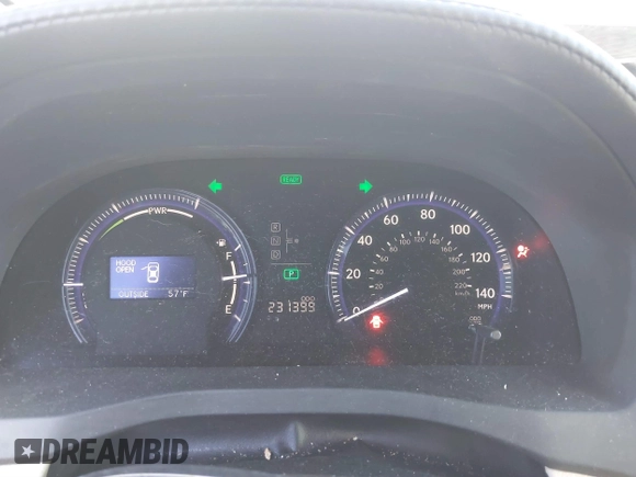2010 Lexus HS 250h with VIN JTHBB1BA3A2014574, listed as a IAAI auction lot 41483179 with 231,399 mi miles. Bid and sale history available at carsss.com. Image 7.