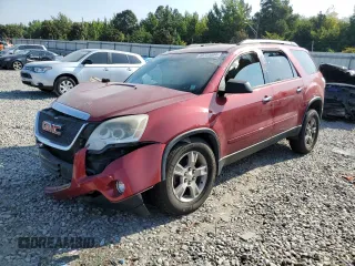 2012 GMC Acadia SL z VIN 1GKKRNED2CJ106234, wystawiony jako Copart lot #53777545 z przebiegiem Nie podano mil oraz Szkoda całkowita • Salvage title. Historia ofert i sprzedaży dostępna na DreamBid. Obrazek 1.