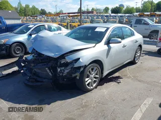 2010 Nissan Maxima 3.5 SV with VIN 1N4AA5AP1AC871912, listed as a IAAI auction lot 42053221 with 81,337 mi miles. Bid and sale history available at carsss.com. Image 18.