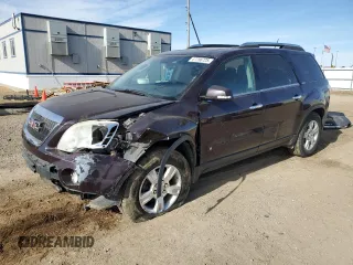 2008 GMC Acadia SLT2 with VIN 1GKEV33798J168618, listed as a Copart auction lot 47756725 with 128,452 mi miles and Salvage Title. Bid and sale history available at carsss.com. Image 1.