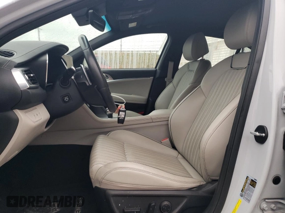 2023 Genesis G70 3.3T with VIN KMTG54TE7PU107887, listed as a Copart auction lot 80254334 with 24,294 mi miles and Salvage Title. Bid and sale history available at DreamBid. Image 7.