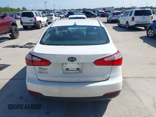 2016 Kia Forte LX with VIN KNAFX4A65G5503050, listed as a IAAI auction lot 41933756 with 156,311 mi miles. Bid and sale history available at carsss.com. Image 17.