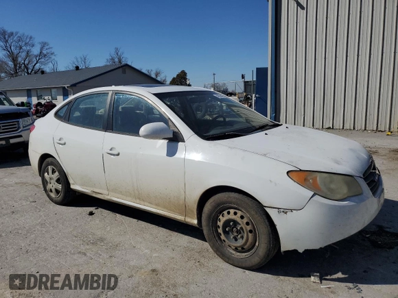 2009 Hyundai Elantra SE z VIN KMHDU46D29U726810, wystawiony jako Copart lot #48394825 z przebiegiem 172 611 mil mil oraz Szkoda całkowita • Salvage title. Historia ofert i sprzedaży dostępna na DreamBid. Obrazek 4.