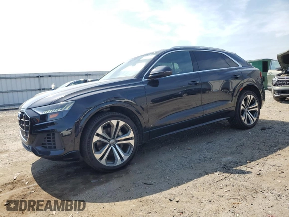 2019 Audi Q8 Prestige with VIN WA1CVAF1XKD035607, listed as a Copart auction lot 62465115 with 94,532 mi miles and Clean title. Bid and sale history available at DreamBid. Image 1.