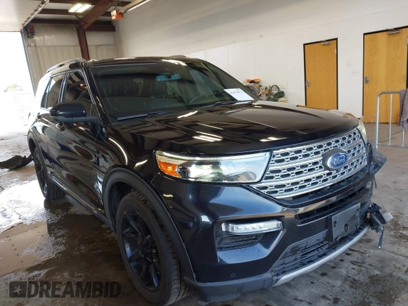 2020 Ford Explorer Limited with VIN 1FMSK8FH3LGA55046, listed as a IAAI auction lot 42474071 with 84,977 mi miles and . Bid and sale history available at DreamBid. Image 1.