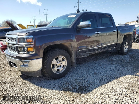 2015 Chevrolet Silverado 1500 LTZ with VIN 3GCUKSEC0FG334527, listed as a Copart auction lot 50331955 with 134,937 mi miles and Salvage Title. Bid and sale history available at DreamBid. Image 1.