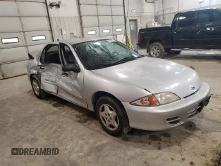 2001 Chevrolet Cavalier with VIN 1G1JC524217293149, listed as a Copart auction lot 86648954 with 218,136 mi miles and Salvage Title. Bid and sale history available at carsss.com. Image 4.