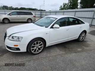 2010 Audi A6 Premium Plus with VIN WAUFGAFB2AN082318, listed as a Copart auction lot 59710835 with 211,834 mi miles and Salvage title. Bid and sale history available at DreamBid. Image 1.