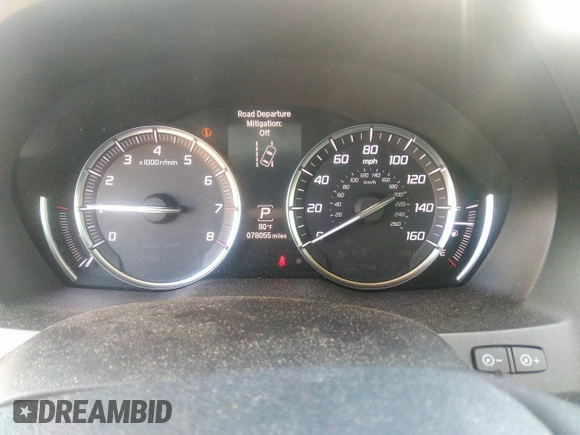 2020 Acura MDX with VIN 5J8YD3H38LL012747, listed as a IAAI auction lot 42528973 with 78,055 mi miles and . Bid and sale history available at DreamBid. Image 7.